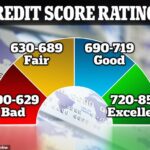 According to the credit scoring company, anything below 629 is considered 'bad', while anything above 720 is 'excellent'. Michell wanted to hit a perfect 850